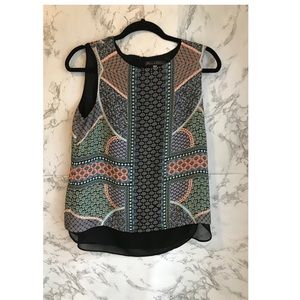 Patterned Sleeveless Top DONATED